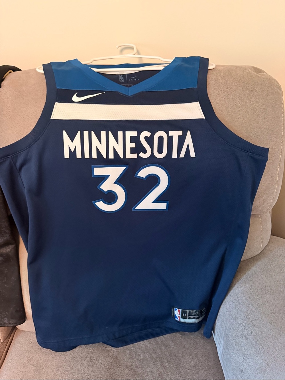 Nike Minnesota Timberwolves Karl Anthony Towns #32 Basketball Jersey